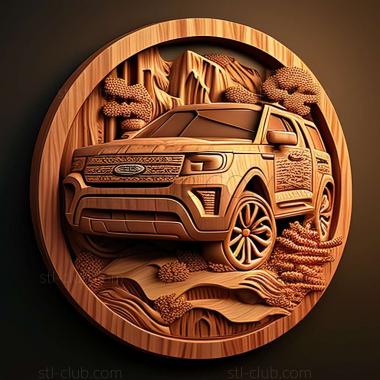 3D модель Ford Explorer (STL)